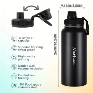 World Cup 2026 Edition 32ozStainless Steel Sports Water Bottles
