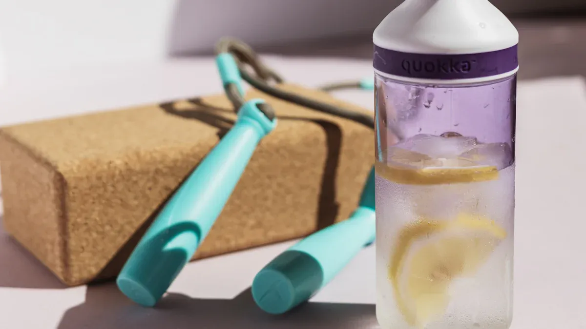 Pogo BPA-Free Tritan Plastic Water Bottle with Chug Lid: Features