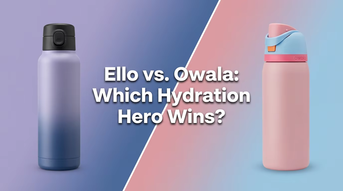 Ello water bottle vs owala water bottles