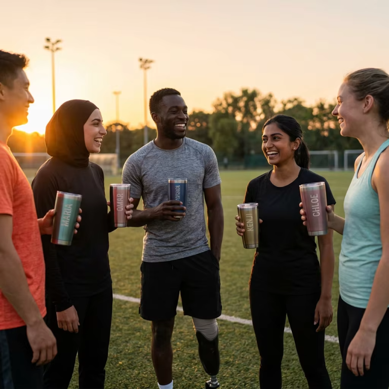 Wholesale Custom Sports Gifts: Bulk Personalized Stainless Steel Tumblers for Teams & Athletes