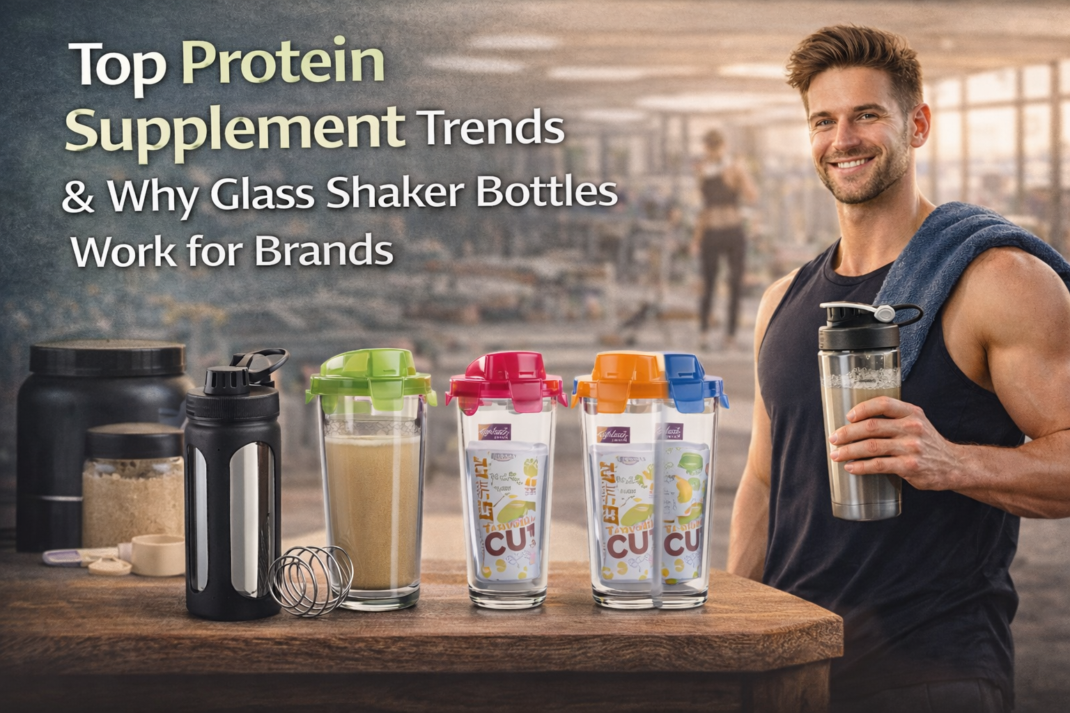 Top Protein Supplement Trends & How Shaker Bottles Fit In