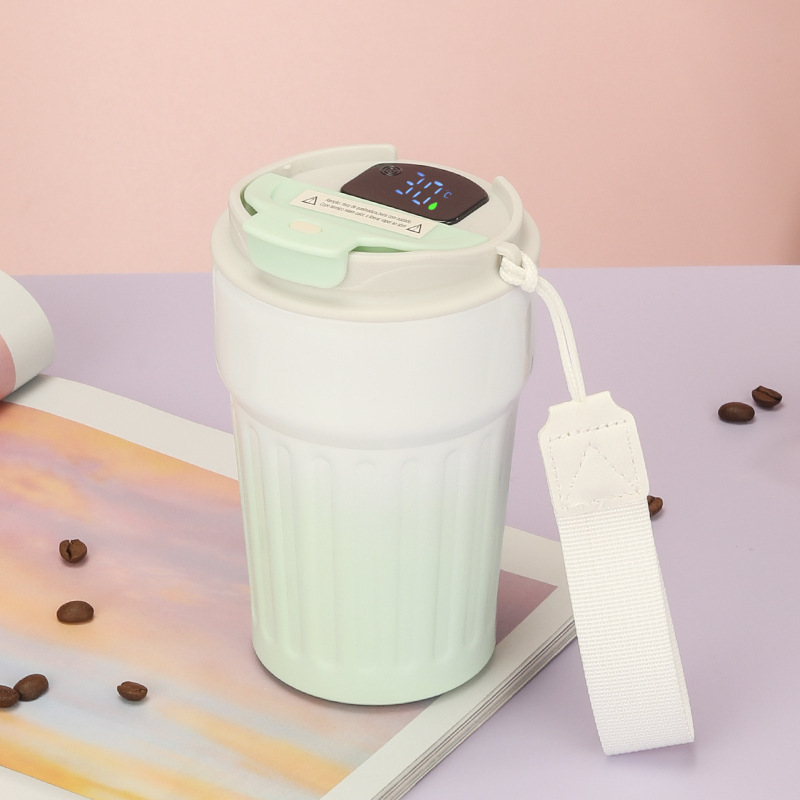 New Arrival Personalized OEM branded Tumblers with Temperature Display Lid 1081646T