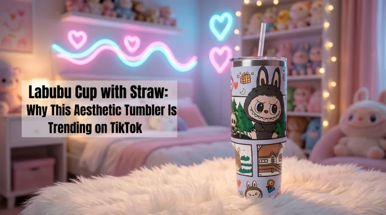 Labubu Cup with Straw: Why This Aesthetic Tumbler Is Trending on TikTok？