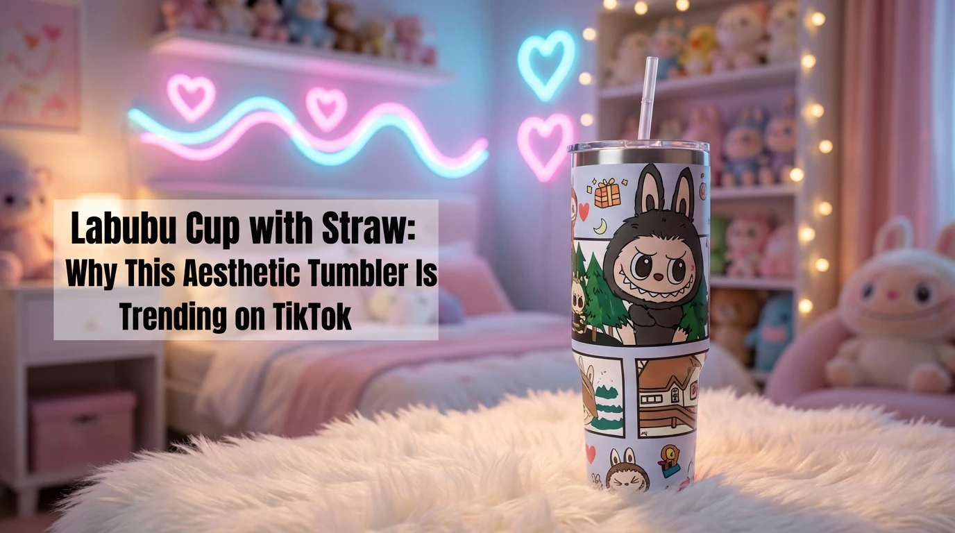 Labubu Cup with Straw: Why This Aesthetic Tumbler Is Trending on TikTok？