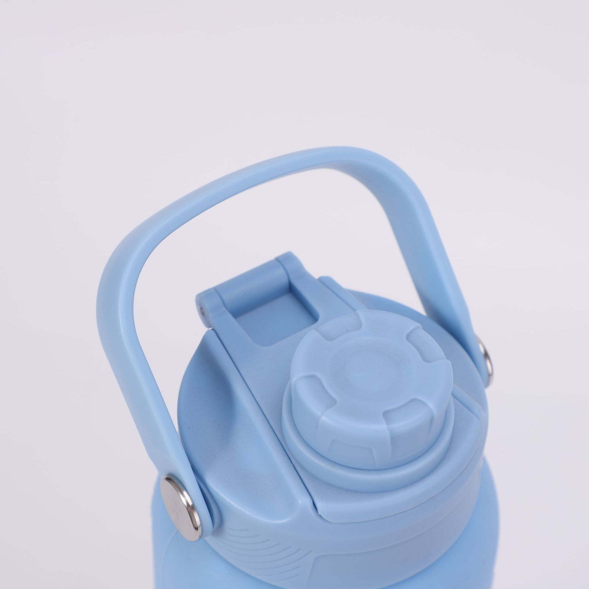 Screw Top Lid Borosilicate Glass Drink Tumblers With Protection Silicone Sleeve 1081607G - Image 4