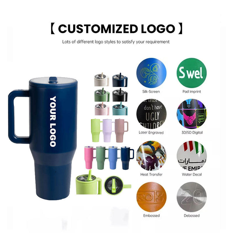 Laser engraving, silk printing and full-wrap logo customization for private label orders.