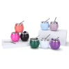 New 180ml Stainless Steel Yerba Mate Cup with Lid and Straw