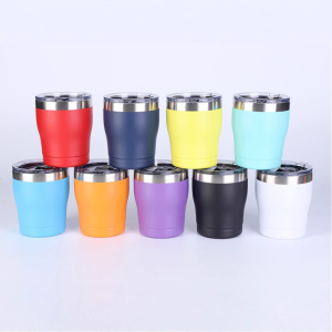 Alternative view of 10oz Insulated Mini Shot Cups With Straw For Milk Drinking 1081663T